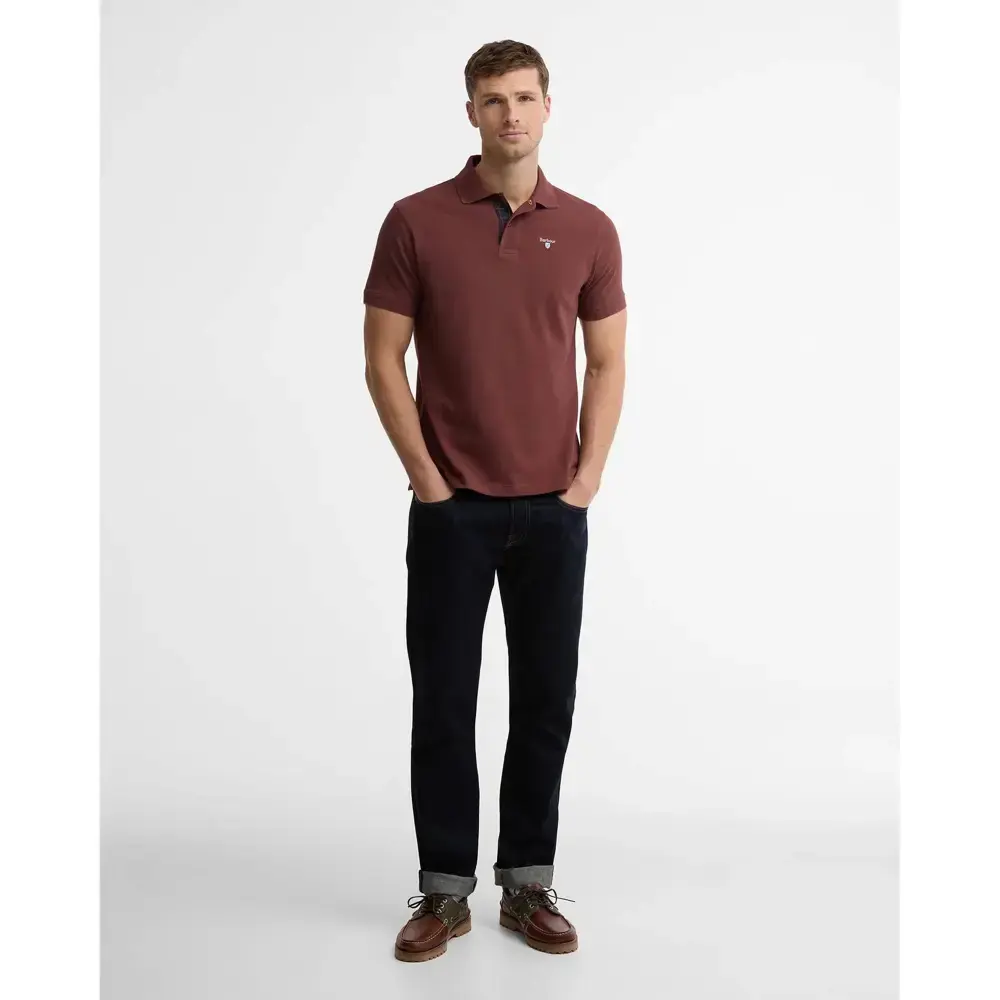 Barbour Tartan Pique Polo Shirt